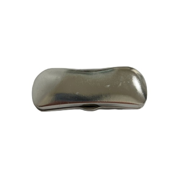 Via Spiga Glasses Case Silver Metallic - Picture 2 of 5